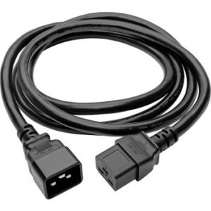 Tripp Lite Power Extension Cord, C19 to C20 - Heavy-Duty, 20A, 250V, 12 AWG, 6 ft. (1.83 m) - Black | P036-006