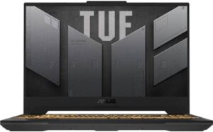 ASUS TUF Gaming F15 FX507VV4-LP077 Gaming Laptop, 15.6" FHD 144Hz IPS Display, Intel Core i9-13900H, 16GB RAM, 512GB SSD, GeForce RTX 4060 8GB, ENG-ARAB K/B, FreeDOS, Gray | 90NR0BV8-M004L0