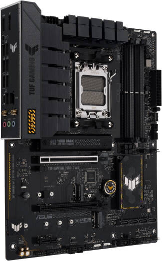 ASUS TUF Gaming B650-E WIFI ATX AM5 Motherboard, AMD B650 Chipset, 4x DIMM DDR5 Slots, 192GB Max Memory, 3x M.2 Slots, 2x PCIe 4.0 x16 Slots, Wi-Fi 6E & BT5.3 Connectivity, Black | 90MB1GT0-M0EAY0 - Image 2