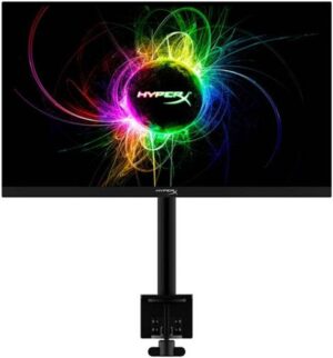 HyperX Armada 27" QHD Gaming Monitor, With Desk Mount, Diagonal IPS Widescreen, 165Hz Refresh Rate, 1ms Resp Time, NVIDIA G-SYNC Compatible, Display HDR 400, HDMI 2.0 | DP 1.4, Black | 64V69AA#ABV