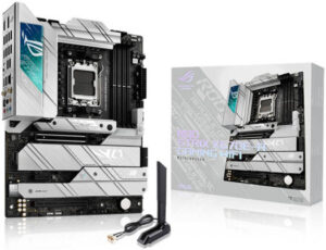ASUS ROG Strix X670E-A Gaming WIFI ATX Motherboard, AMD X670 Chipset, AM5 Socket, 4 x 2-Channel DDR5 128GB Max, Wi-Fi 6E, 4x M.2 Slot, Intel 2.5 Gb Ethernet, 1xPCIe 5.0, 1xHDMI/DP | 90MB1BM0-M0EAY0