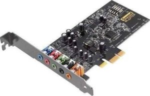 Creative Sound Blaster Audigy FX 5.1 Channel Sound Card, PCI-Express x1, 106 dB SNR, Windows Platform | CL-SB-AUDIGY-FX