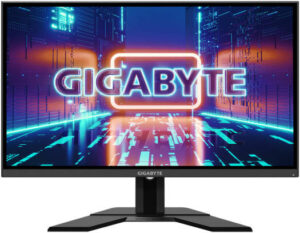 Gigabyte G27Q-EK 27" QHD IPS Gaming Monitor, 144Hz Refresh Rate, 1ms (MPRT), VESA Display HDR400, 2W x2 Speakers, 92% DCI-P3, HDMI 2.0 x2, Display port 1.2 x1, Black | G27Q-EK