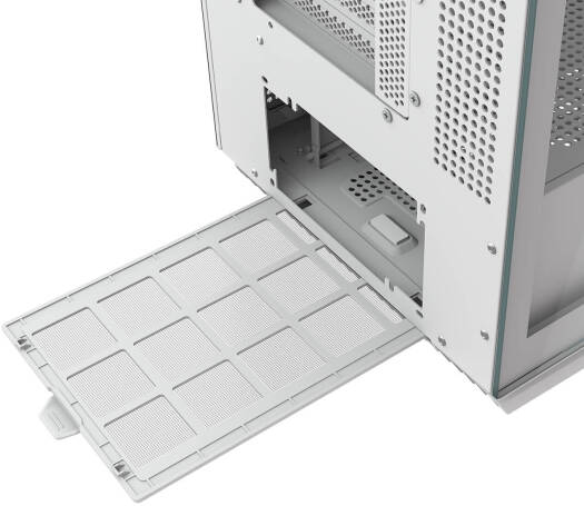 Cougar FV270 RGB ATX Mid Tower Case, 3x Pre-Installed Reversed ARGB PWM Fans & 1x ARGB PWM Fan, Up to 360mm Radiator Support, 7 Expansion Slots, PWM & RGB Hub Sync with M/B, White | 3858M60.0006 - Image 20