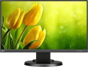 SHARP Narrow Bezel Desktop Monitor, 22" AH-IPS Display, FHD Resolution, 60Hz Refresh Rate, 6ms (Typ.) Response Time, 16.7m Color Display, Black | NECE221N-BK