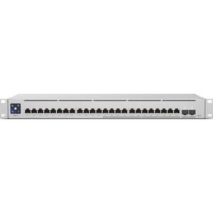 Ubiquiti 24-Port Gigabit Switch, 2.5Gb PoE +, 124 Gb/s Capacity, 2x SFP+, 400W Budget, 62 Gb/s Throughput | USW-Enterprise-24-PoE