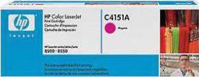 Original HP C4151A Magenta Toner Cartridge for Laserjet 8500
