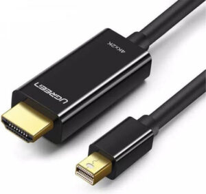 UGREEN Mini DP Male to HDMI Cable 4K 1.5m, Black | 20848