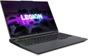 Lenovo Legion 5 Pro 16ACH6H 16" WQXGA IPS Non Touch Laptop, AMD Ryzen 7-5800H 3.2Ghz, 32GB DDR4 RAM, 1TB SSD, 8GB NVIDIA GeForce RTX 3070, Windows 11 Home, Eng-Arab Keyboard, Storm Gray | 82JQ00H4AX