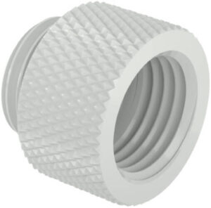 Barrow Male to Female Extender, 10mm, G1/4" Thread, High Quality Brass Material, Custom PC Water Cooling Fitting, White | TNYZ-G10