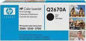 HP Color 308A LaserJet  Black Print Cartridge | Q2670A
