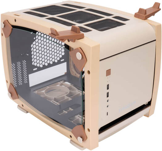 InWin Case Monsters E: Animal Series Mini-ITX Computer Case, 3x InWin ASL120 Fan Included, Tempered Glass, SECC, ABS Materials, Up to 330mm GPU Support, Bandi Design | IW-CS-CASEMONSTERS-006 - Image 10