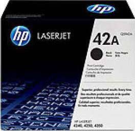 HP 42A Black LaserJet Toner Cartridge | Q5942A