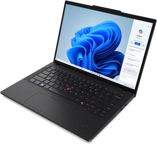 Lenovo ThinkPad T14 Gen 5 Laptop, 14" WUXGA IPS 60Hz Display, Intel Core Ultra 7 155U Processor, 16GB RAM, 512GB SSD, Intel Graphics, English (UK) Keyboard, Windows 11 Pro, Black | 21ML000AGP - Image 2