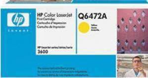 HP Color LaserJet Yellow Print Cartridge | Q6472A
