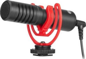 Boya Universal Comapct Microphone With Headphone Socket Mm1+