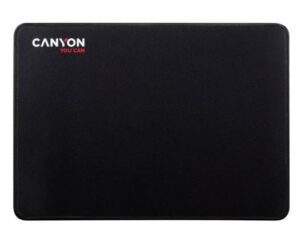 Canyon MP-4 Mouse Pad, Blister Card Board, Dimension 350x250x3MM,Multipandex, Non Gaming, Fully Black | CNE-CMP4