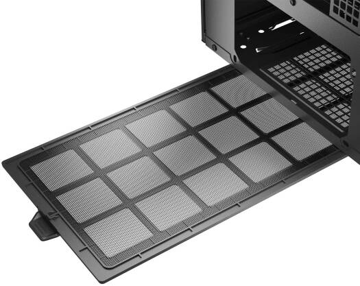 Cougar MX600 RGB ATX Mini Tower Case, 3x Pre-Installed ARGB Fans, Up to 360mm Radiator Support, 10x Max Number of Fans, PWM & RGB Hub Sync with M/B, 2x 3.5" Bay, Black | 385GC90.0001 - Image 11