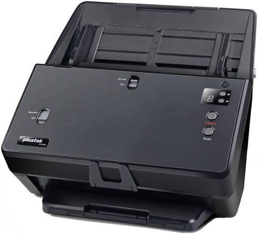 Plustek SmartOffice Document Scanner, 100 Sheets ADF, 60ppm / 120ipm Scanning Speed, 600dpi Optical Resolution, Ultrasonic Technology, CIS x2 Image Sensor, Black | PT2160 - Image 2