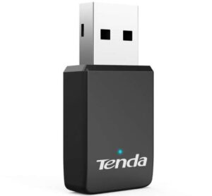 Tenda U9 11AC USB WiFi Adapter-Dual Band 2.4/5G AC650 Wireless Network Card, WiFi Dongle, Mini Size, Supports Windows (XP/7/8/1/10) | U9