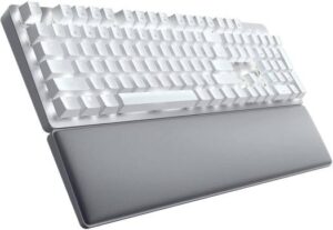 Razer Pro Type Ultra - US Wireless Mechanical Keyboard, Ergonomic Design with Soft-touch Coating, Backlit Keys White LED, ABS Plastic, Yellow Mechanical Switch | RZ03-04110100-R3M1