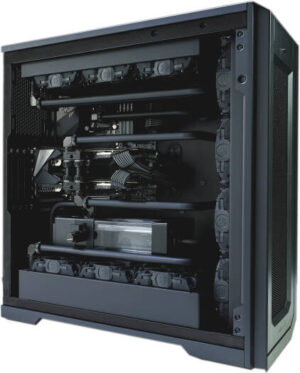 A.I Deep Learning Workstation - AMD Ryzen Threadripper PRO 5995WX 64 Core 128 Threads, 2X NVIDIA A100 80GB, 512GB DDR4 RAM 2933MHz, 8TB SSD Gen 4, 1500W Titanium PSU, Water-cooling system