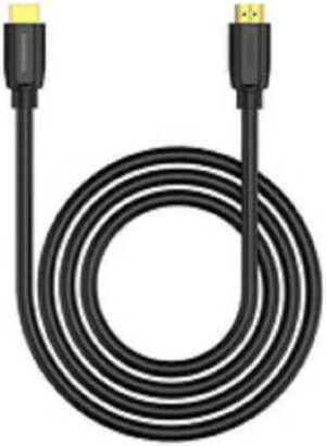 Riversong Xspeed 4K UHD High-Speed HDMI Cable, 1m Length, 18 Gbps Bandwidth, 4K Resolution at 60Hz Support, Future-Proof Technology, Wide Compatibility, Black | HD02