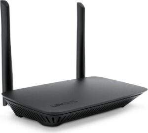 Linksys LN3101 AC1200 Dual Band WiFi 5 Router, Up to 1.2Gbps WiFi Speed,1,500 Sq. ft Coverage, 20+ Devices, Ultra-low Latency for Lag-free Gaming, Black | LN3101