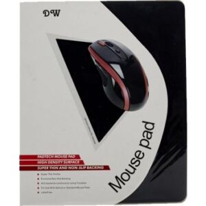 DW Mouse Pad, High Density Surface, Super Thin and Non-Slip Backing | DW