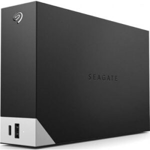 Seagate One Touch 12TB Desktop External Hard Drive, With Built-In Hub, USB-C and USB 3.0 Port, Compatible with Windows and Mac, Seagate Toolkit Backup Software Included, Black | STLC12000400