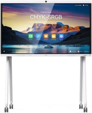HUAWEI IdeaHub S2 Interactive Display with Huawei Ideahub Rolling Stand, 75" 4K UHD D-LED Touch Display, 16ms Response Time, 8GB RAM, 64GB Flash Memory, HarmonyOS | IHS2-75SA / WB1M0IDEAHUB07-R