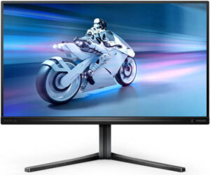 Philips Evnia 5000 25M2N5200P Gaming Monitor, 25" FHD IPS Display, 280Hz Refresh Rate, 0.5ms (Smart MBR) Response Time, SmartImage HDR, AMD FreeSync Premium, Flicker-Free, Black | 25M2N5200P