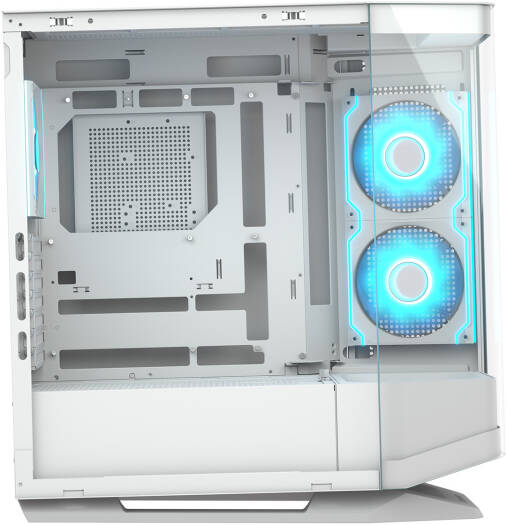 Cougar FV270 RGB ATX Mid Tower Case, 3x Pre-Installed Reversed ARGB PWM Fans & 1x ARGB PWM Fan, Up to 360mm Radiator Support, 7 Expansion Slots, PWM & RGB Hub Sync with M/B, White | 3858M60.0006 - Image 11