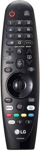 LG Remote Magic Remote Control, Compatible with Many LG Models, Netflix and Prime Video Hot Keys, Google/Alexa