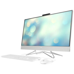 HP 27-DP1013N 27 " FHD IPS Non Touch All In One PC, Intel Core i7-1165G7 Processor, 8GB DDR4 RAM, 1TB HDD, Intel Iris Xe Graphics, With Wired Keyboard + Mouse, DOS - No Windows, Silver | 488J6EA