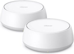 TP-LINK Deco BE25 BE3600 Whole Home Mesh WiFi 7 System, 2 Pack, 4 Streams, 3.6 Gbps Dual-Band, 2.5 Gbps Wired Connections, Seamless AI-Driven Roaming, TP-Link HomeShield, White | Deco BE25