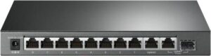 TP-Link TL-SG1210MP, 8 Port Gigabit PoE Switch, 8 PoE+ Ports @123W, w/ 2 Uplink Gigabit Ports + 1 Combo SFP Slot, Plug & Play, Extend, Priority & Isolation Mode | TL-SG1210MP