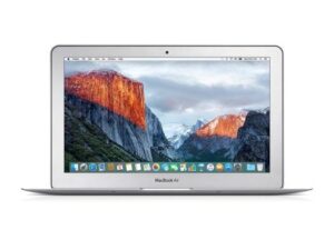 Renewed - Apple MacBook Air 11" Laptop, Intel Core i5 1.70 GHz Processor, 4 GB RAM, Mac OS, Backlit Full Sized Keyboard, Silver | A1465
