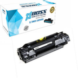 BOSS XL Compatible Toner Cartridge, 1,500 Pages Page Yield, Laser Print Technology, Smart Printing Technology, Replacement for HP83A CF283A, Black | HP83A CF283A