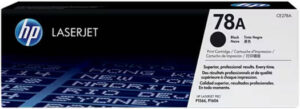 HP 78A Black Original LaserJet Toner Cartridge, ~2,100 Pages Page Yields, Standard Size, Reliable, Original HP Cartridge | CE278A