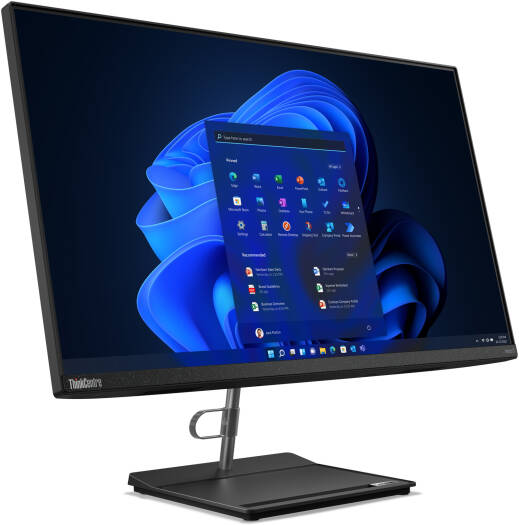 Lenovo ThinkCentre neo 30a 27 AIO PC, 27" FHD IPS Display, Intel Core i7-1260P, 16GB RAM, 512GB SSD, Intel Iris Xe Graphics, English (UK) USB Calliope K/B & Mouse, FreeDOS, Black | 12CB001YGP