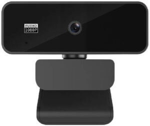 A & T Snap U2 Web Camera, 1080p Resolution, 70° FOV, MJPEG, H.264, H.265 Video Compression, 3D Denoising, Automatic Gain, & Other Image Processing Algorithms, USB 2.0 Interface, Black | 10102823SE