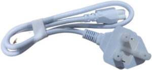 Ubiquiti Networks Male-Female Power Cable, 60cm Length, White| PC-60CM-UK WH