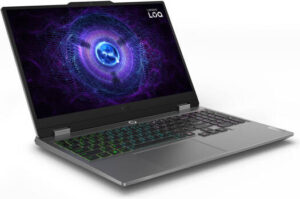 Lenovo LOQ 15IRX9 Gaming Laptop, 15.6" FHD IPS 144Hz Display, Intel Core i7-13650HX, 24GB RAM, 512GB SSD, GeForce RTX 3050 6GB Graphics, English - Arabic KB, FreeDOS, Luna Grey | 83DV00RFAX