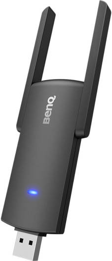 BenQ TDY31 Wireless USB Adapter, Dual-Band 2.4GHz ( 400Mbps ) & 5GHz ( 867Mbps ), 2x Adjustable Antenna, Up to 15m Wireless Coverage, Black | TDY31