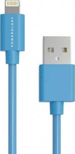 Powerology Basic Lightning Cable - 1.2M - Blue | P12BLBL