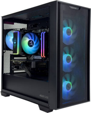 Infinity X Gaming PC - AMD Ryzen 5 8400F 6 Cores 12 Threads, NVIDIA RTX 5060 Ti 16GB, 16GB DDR5 RAM 5600MHz, 1TB SSD Gen 4, 650W 80 PLUS PSU, Tower CPU Cooler