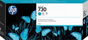 HP 730 300-ml Cyan DesignJet Ink Cartridge | P2V68A