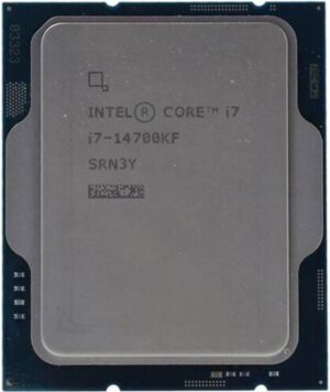 Intel Core i7-14700KF 3.4 GHz 20-Core LGA 1700 14th Gen Processor, 20 Cores & 28 Threads, 30MB Cache Memory, 5.6GHz MaxTurbo Boost, Dual-Channel DDR5-5600 / 192GB Max Memory | CM8071504820722-Tray