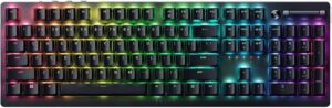 Razer DeathStalker V2 Pro Wireless Gaming Keyboard, Low Profile Optical Switches, Linear Red, N-Key Roll Over, 40H Battery Life, Chroma RGB Black | RZ03-04360100-R3M1